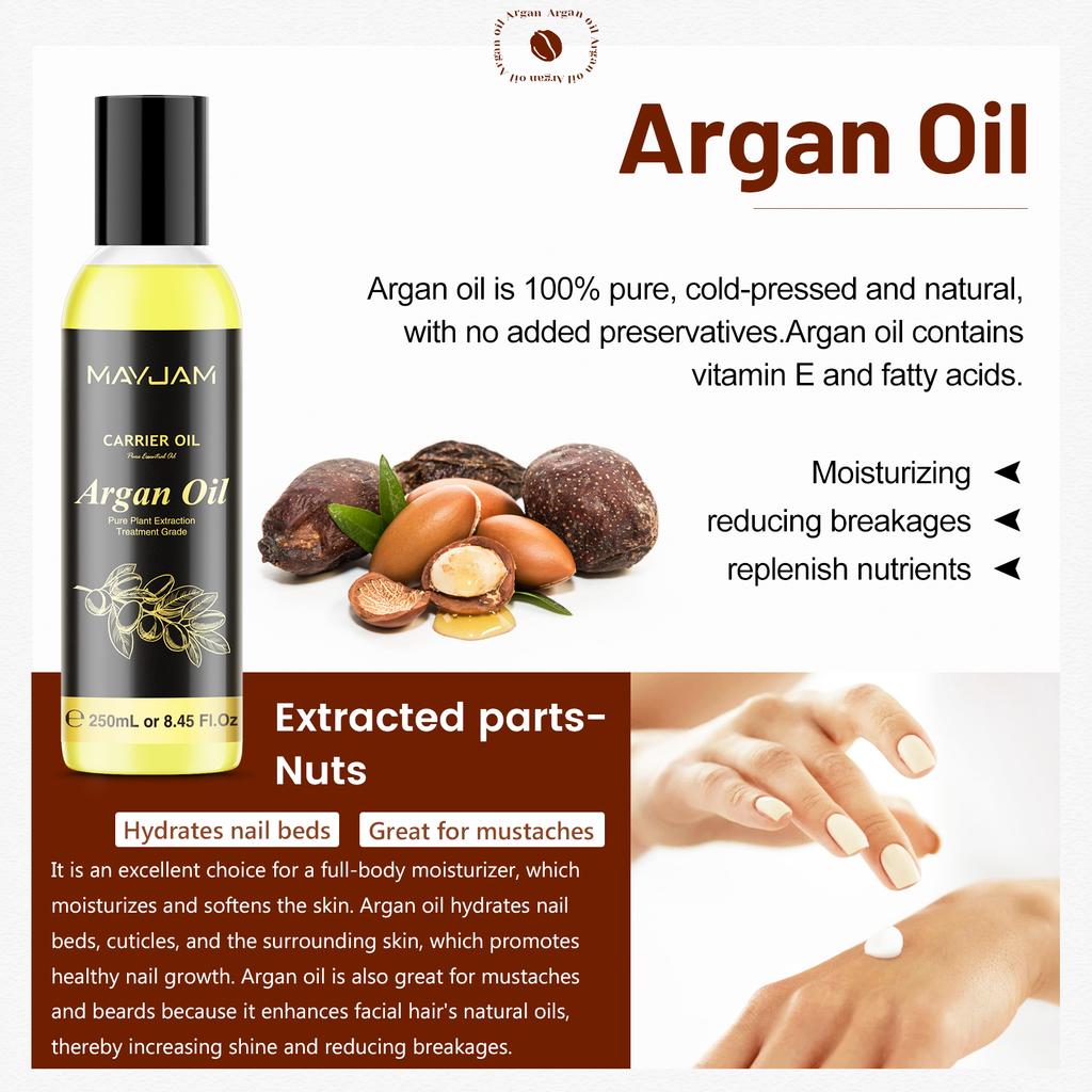 MAYJAM 250 мл 8,8 унций Масло-носитель Масло для кутикулы Кремы Масла для тела Бальзамы для губ Сладкий миндаль Шиповник Виноградные косточки Жожоба Оливковое масло