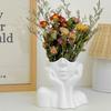 Creative Portrait Vase Minimalism Half Face Portrait Decoration High Qualitu Vase  Decorative
