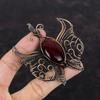 Red Fire Labradorite Pendant Copper Wire Wrapped Jewelry Gemstone Pendant Handmade Butterfly Pendant Copper Wire Wrap Pendant Wedding Gifts
