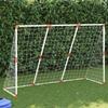 Children's Football Goal with 2-in-1 White Balls