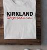 Kirkland Signature Для мужчин Женщин Унисекс Хлопок Белая Футболка Размер S-5XL Унисекс Футболка