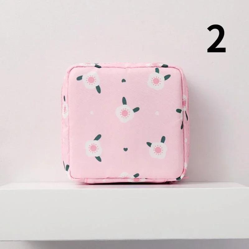 New Women Tampon Storage Bag Sanitary Pad Pouch Napkin Cosmetic Bags Organizer Ladies Makeup Bag Girls Tampon Holder Organizer