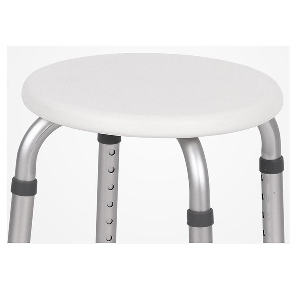Оригинальное название: Пожилой Стул Для Ванны Из Алюминиевого Сплава Беременная Женщина Табурет Для Ванной Комнаты Нескользящий Табурет Для Душа Белый
