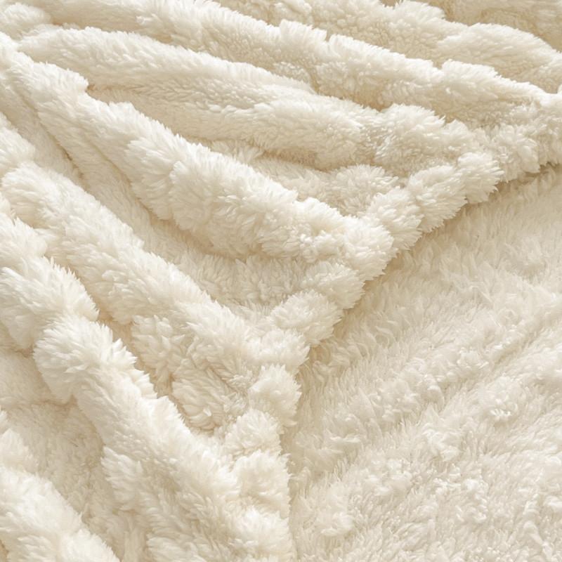 Плюшевый наматрасник для кровати, эластичная простыня на резинке из мягкого материала, сохраняет тепло, пылезащитный, машинная стирка 90X200, 180X200