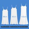 Women's Spring & Summer Loose Sleeveless Modal Skirt with Inner Petticoat - Large Size All-Match Dress