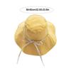 Foldable Women Bucket Hat Anti-UV Visor Caps Fashion Panama Cap  Spring Summer