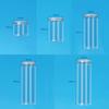 Aluminum Packing Bottle Pet Clear Empty Seal Bottle Circular Bucket Storage Biscuit Jar Food Grade Sealed Cans Tank Container