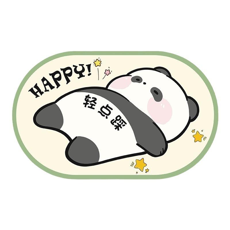 Коврик из мультфильма «Диатомовая грязь», домашний ковер, впитывающий нескользящий коврик для ванной комнаты, быстросохнущий впитывающий коврик для ванной комнаты