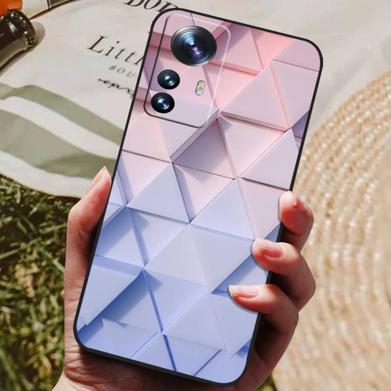 Роскошный силиконовый чехол для телефона Xiaomi 12T/12T Pro с различными узорами
