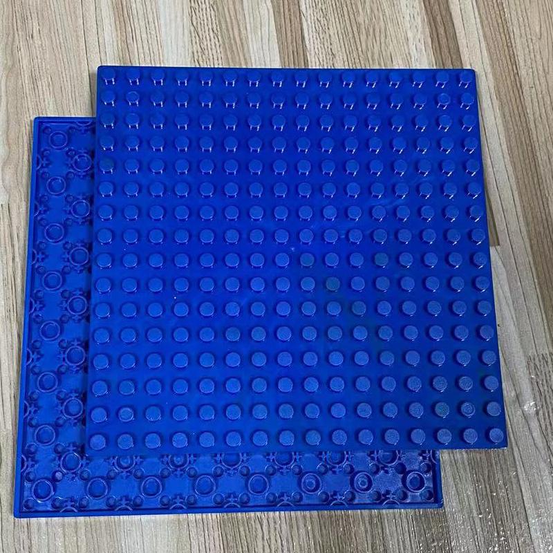 32x32 Dots Double Sided Baseplate for Building Brick 16x16 City Classic Block Plates DIY Plastic Small Block Assembly Part Toy
