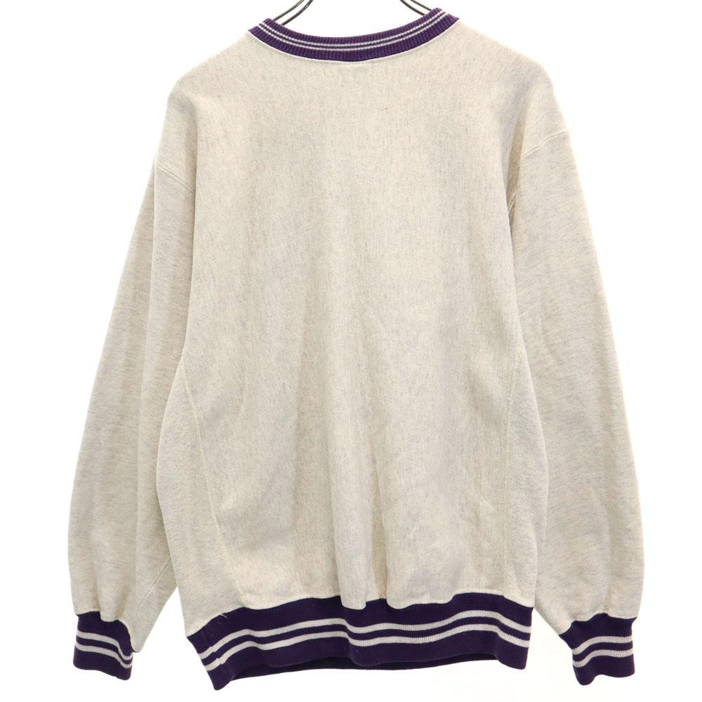 Champion 90-е Сделано в США Вышитая бирка НБА Толстовка-тренер с длинным рукавом Reverse Weave Мужская Б/У