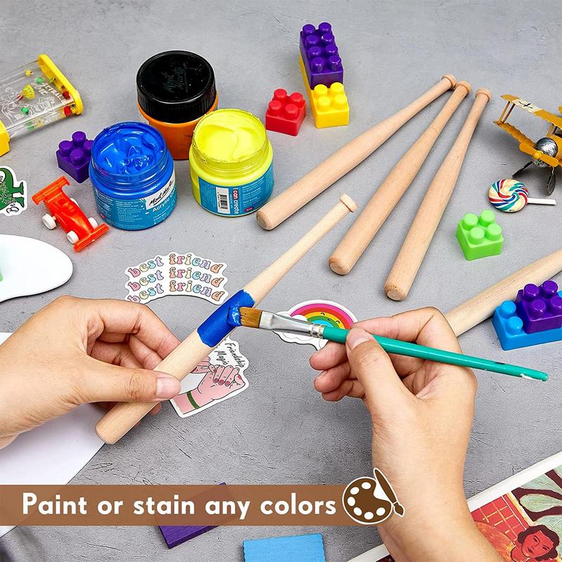 Wooden Baseball Holder Mini Baseball Bat Display Stand Golf Tennis Ball Support Bracket Softball Baseball Accessories