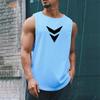 Men's Vest Casual Daily Fitness Comfortable Breathable Basketball Lightweight Crew Neck Sleeveless Shirt Worn Outside