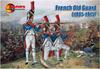 Mars Figures 1/32 Scale French Veteran Guards, 1805-1815, 8 Poses, 15 Figures, Plastic Model Kit, ORM32022