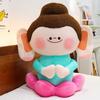 Little Lotus Buddha Plush Toy Cute Doll Girls Kid Room Decoration Birthday Gift