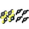 4 Pack Indoor Cycling Snap Rocker Feet Adapters,For Smart Home Resistance Trainer Bike Equipmen J4K6