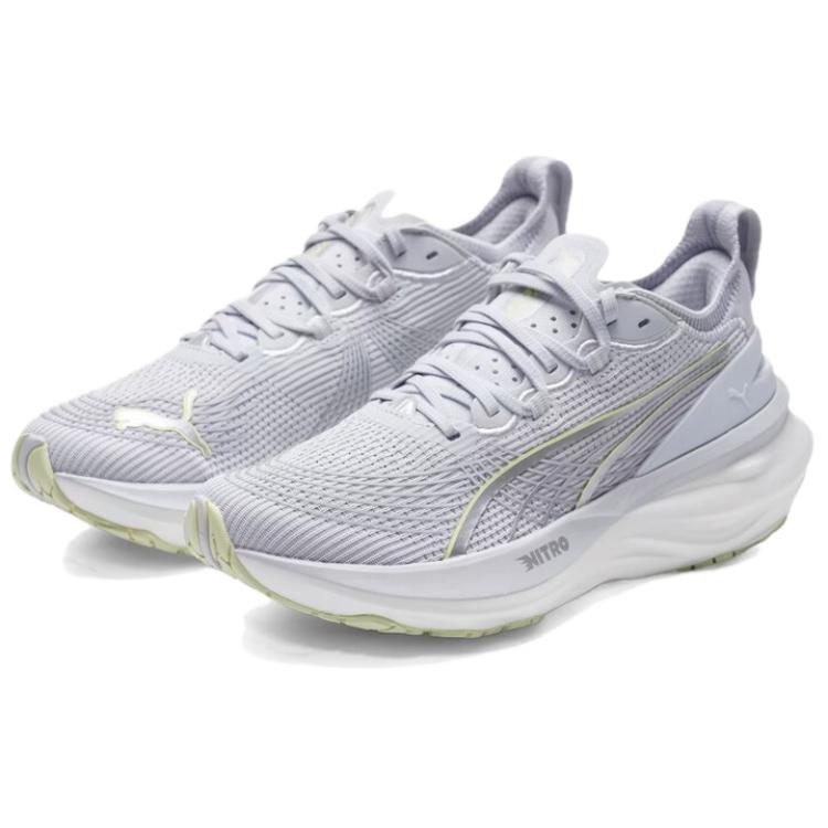 Puma Foreverrun Nitro II Удобные Универсальные Прочные Дышащие Беговые Кроссовки Женские кроссовки Светло-серый 310471-22