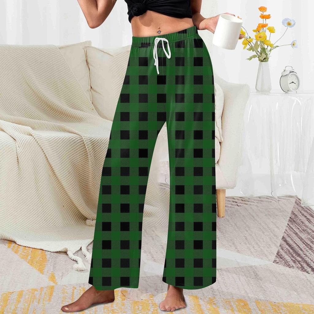 Women's Allover Printed Home Pants Sleeping Pajama Pants Long Pants Pajama Pants Yoga Pants