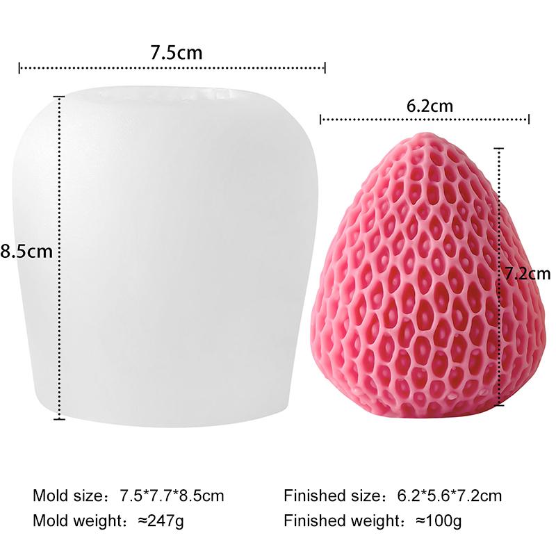 DIY Fruits Series Mango Lemon Chocolate Candy Baking Molds Handmade Fruit Strawberry Orange Blueberry Form Silicone Mold