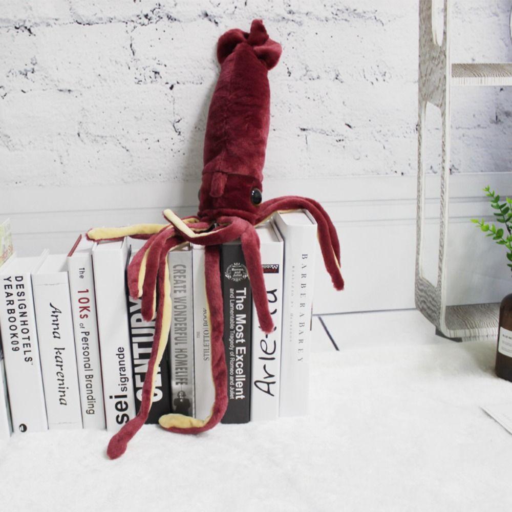Sea Animal Cuttlefish Plush Dolls Simulation Squid Stuffed Toys Squid Plush Toys Boys and Girls