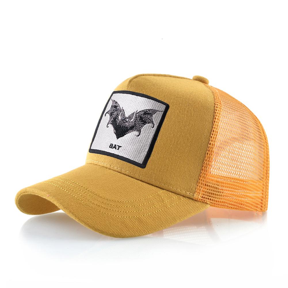 Кепка Тракер Четыре Сезона Мужская Женская Snapback Хип-Хоп Бейсболка С вышивкой скорпион нашивка Регулируемый козырек