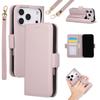 Ультра-кошелек-чехол на запястье из ПУ-кожи для For IPhone 17 Air 16 15 14 13 12 11 Pro Max Plus Mini Чехол с держателем для карт