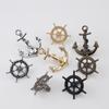 Handle-Anchor & Rudder Shaped Decorative Knob, Creative Furniture Handles,Suitable for Dressers,Cabinets,Bookcases,Nightstands