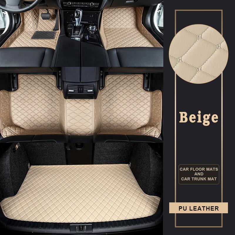 Custom Fit Car Floor Mats Trunk Carpet For Ford Mondeo Fusion 2013-2026 Waterproof Cargo Liner Auto Interior Covers Accessories