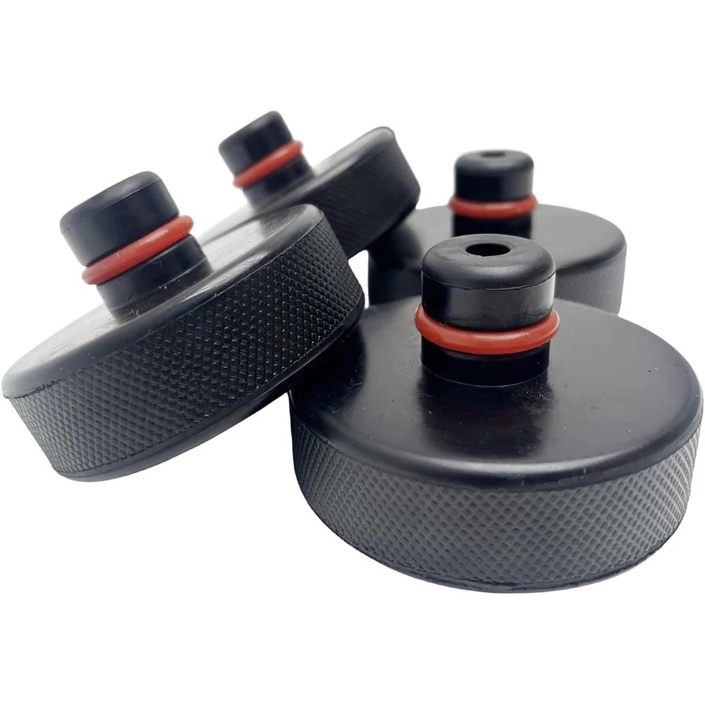 4 шт. Подъемные колодки для Tesla Model 3 YSX Highland 2025 2025 2025 Аксессуары Резиновые шайбы Подъемные стойки для шасси Адаптер Чехол