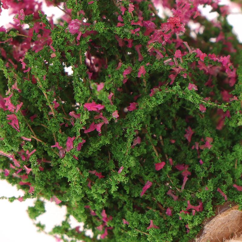 1 шт. кукольный домик своими руками украшение 1/12 кукольный домик миниатюрный разноцветный цветок куст зеленое растение цветок модель игрушка