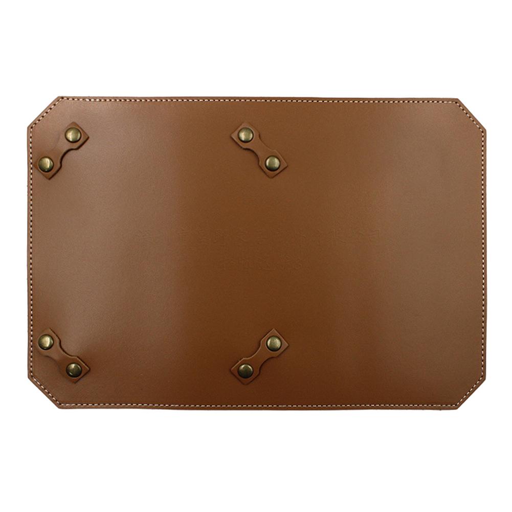 Leather Mat Non-slip Mats Removable Outdoor Camping Gas Stove Pad Cooking CB Can Cover Blanket for SOTO ST310 Stoves