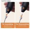 Cordless Milk Frother USB Rechargeable 3 Speeds Handheld Foam Maker for Coffee Cappuccino Latte Matcha Hot Chocolate at Home