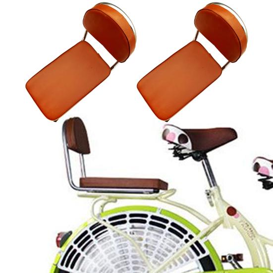 Bicycle Rear Back Seat Cushion with Backrest Waterproof Simple Installation Universal Soft Thick Sponge Seat Cushion