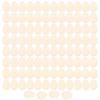 100 Pcs Wooden Egg Chip Environmental Friendly Easter Egg Chip HandMade DIY Accessory (40mm )