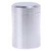 1X Silver Airtight Proof Container Aluminum Herb Stash Metal Sealed Can Tea Jar