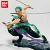 One Piece 10cm Anime Figure GK Roronoa Zoro Three-blade Sa-maximum Manga Anime Statue Action Figure Collection Model Kid Toy