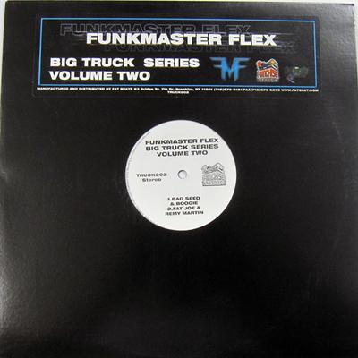 12-дюймовая пластинка FUNKMASTER FLEX - Big Truck Series Volume Two TRUCK002 Fat Beats 2001 US Рэп и Хип-хоп/R&B Б/У