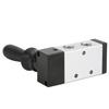 Пневматический клапан ручного управления 5-портовый 2-позиционный клапан с ручным рычагом 0 0,8 МПа (4H210 08)
