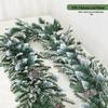 Christmas Snowflake Garland for Hotels, Malls, Windows, Doors & Stair Handrails
