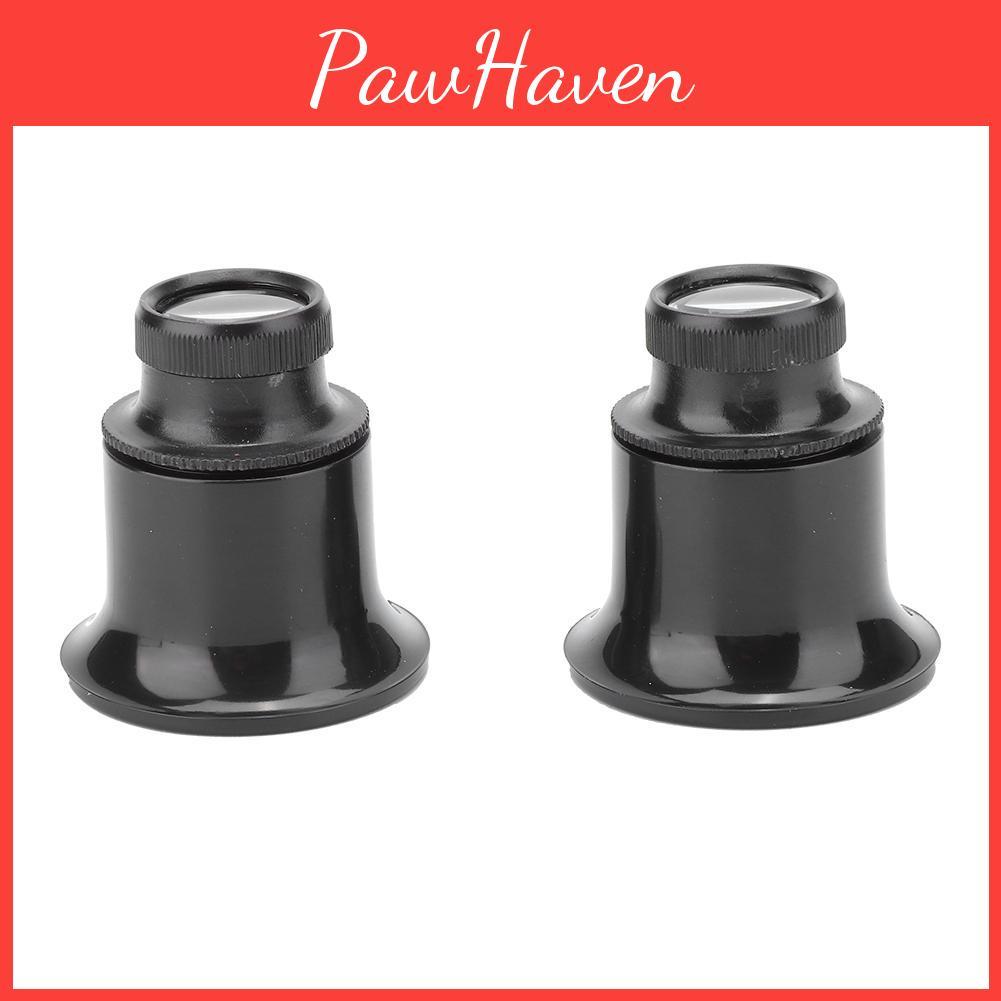 20x Magnifier Timepiece 2pcs Repair Watch Magnifying Glass Watchmaker Loupe Tool