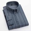 Men's Striped Long Sleeve Shirt Spring and Autumn New Men's Clothing Professional Business Casual Versatile Shirt Top