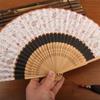 Portable Chinese Style Fan Vintage Bamboo Fan Gift Fan Folding Fan  Scenic Area