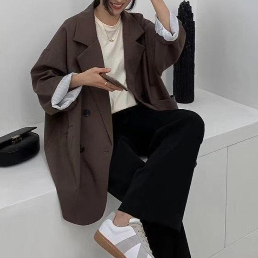 Весна, лето, осень, шикарный пиджак, пиджак для женщин, корейские британские пиджаки, костюмы, женские элегантные модные пальто