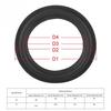 \'\'/4\'\' Speaker Surround Repair Subwoofer Foam Edge Woofer Repair Part Replacement