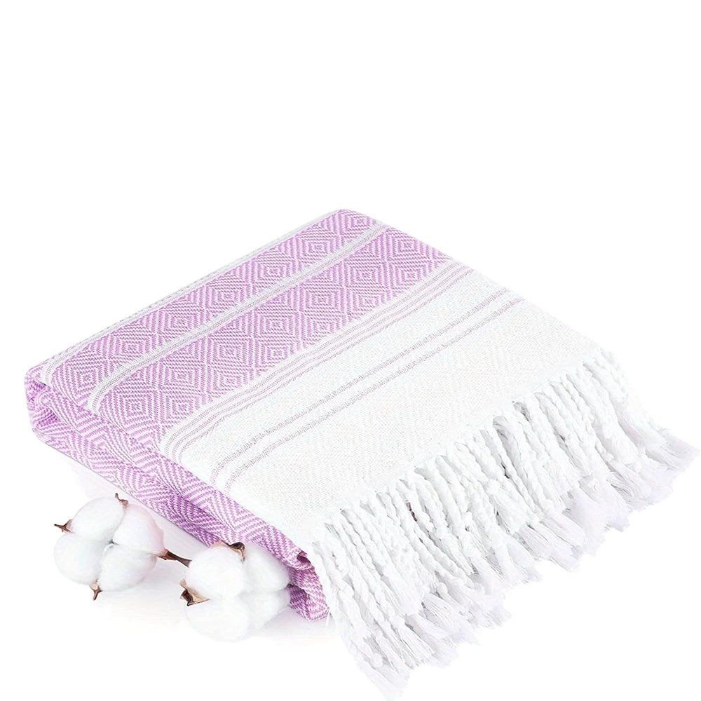 Absorbent Travel Blanket Lightweight Cotton Bath Towel Set New Oversized Turkish Beach Towel
