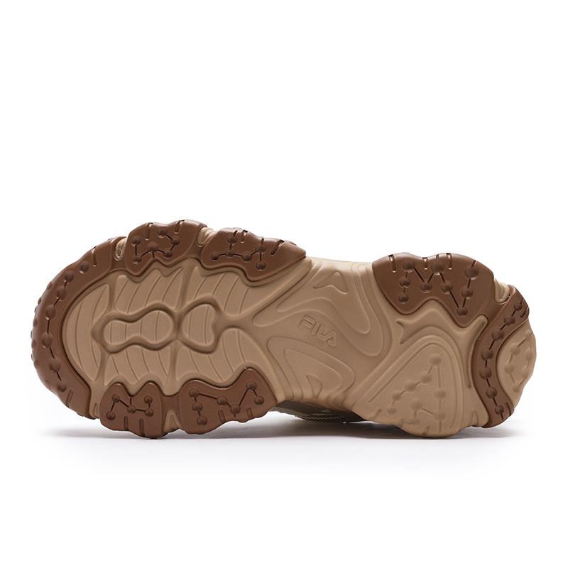 Fila Fluid 5 Кошачья лапка 5 Модные Ретро Повседневные Удобные Универсальные Низкие Кроссовки Женские кроссовки Белый Коричневый F12W442115FAS