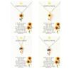 Sunflower Pendant Necklace for Women Delicate Daisy Flower Necklace Temperament Clavicle Chain Fashion Drop Oil Jewelry