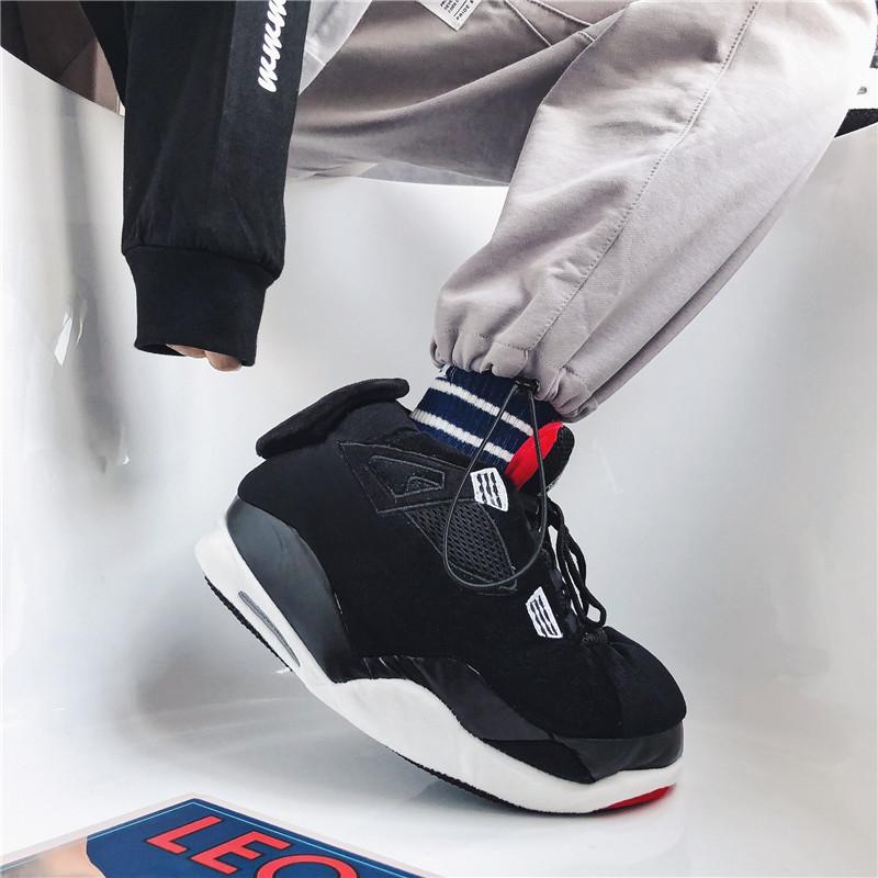 Зимние теплые домашние тапочки унисекс, женские домашние хлопковые туфли, универсальные забавные и интересные тапочки