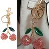 Шикарный брелок-подвеска в виде вишни, индивидуальный кулон, красочный кулон в виде вишни, аксессуар для телефонов и рюкзаков