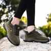 Couple Plus Size Fashionable Anti Slip Low Top Outdoor Hiking Shoes Sports and Leisure Shoes Hiking Shoes 36-49